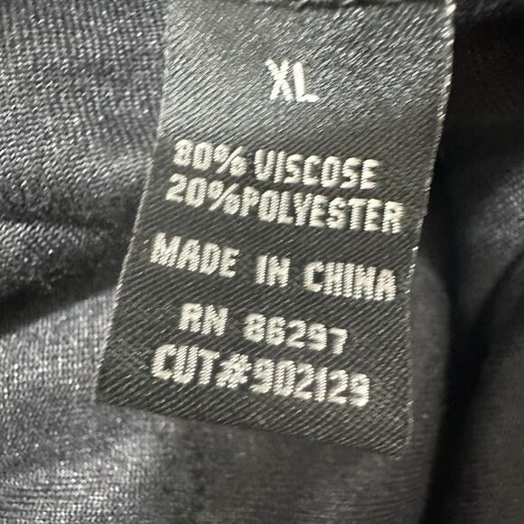 BCBG Max Azria Women's XL Velour Sweatpants Capri 22" Inseam Rhinestone Pants - Picture 8 of 16